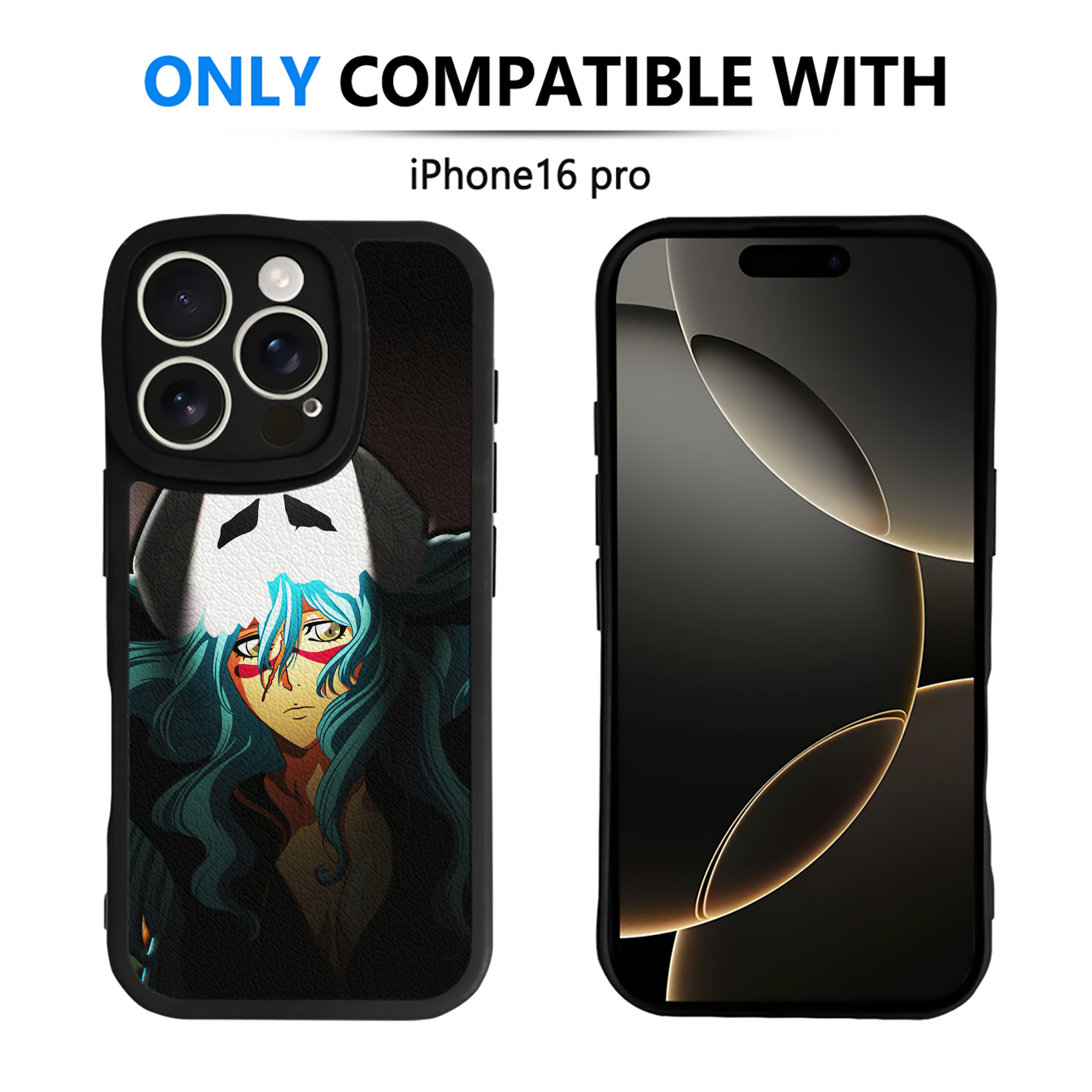 （画像用） ブリーチ BLEACH 【iPhone 16シリーズ対応】シリコンスマホケース（レザー調） 材質：シリコン